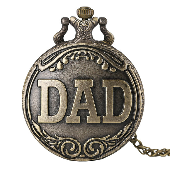 DAD Quartz Pocket Watch