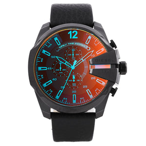 Diesel Officer Series Polarized Mirror Quartz Watch