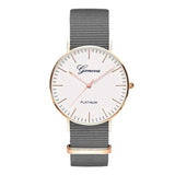 Black Slim Quartz Watch