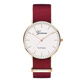 Black Slim Quartz Watch