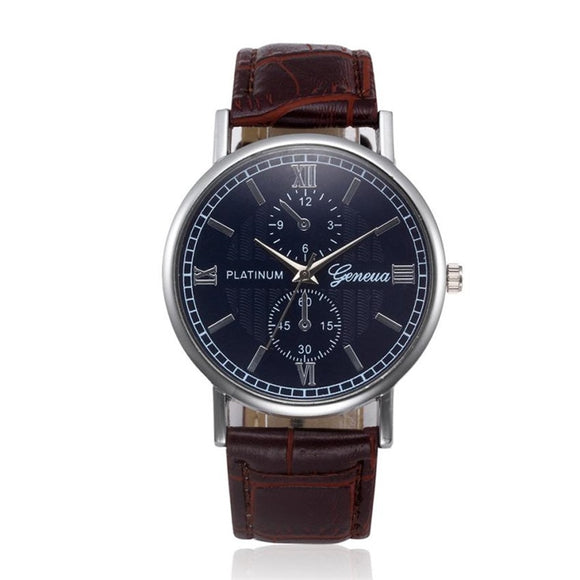 Leather  Quartz Watch