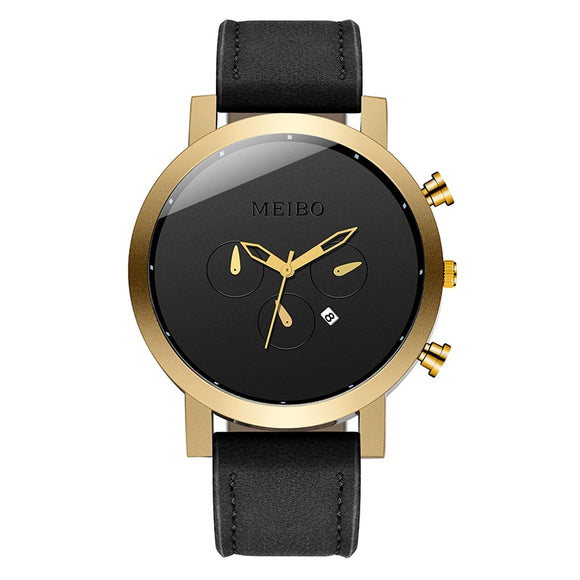 Large Dial Military Quartz Watch