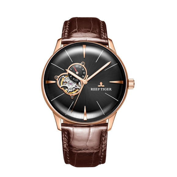 Reef Tiger Luxury Rose Gold Watch