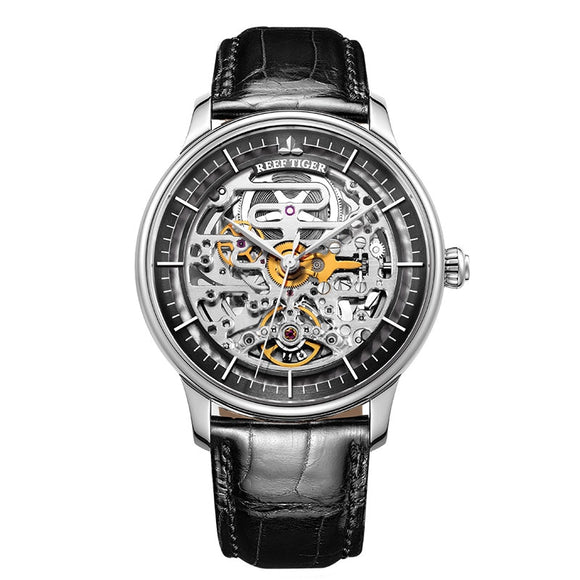 Reef Tiger Skeleton Watch