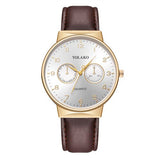 Classic Gold Quartz Watch