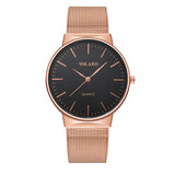 Casual Steel Quartz Watch