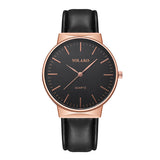 Casual Steel Quartz Watch