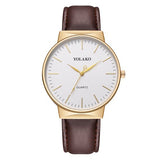 Casual Steel Quartz Watch