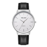Casual Steel Quartz Watch