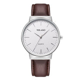 Casual Steel Quartz Watch