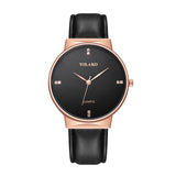 Yolako Black Quartz Watch