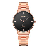 Yolako Black Quartz Watch
