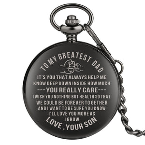 To My Greatest Dad Watch