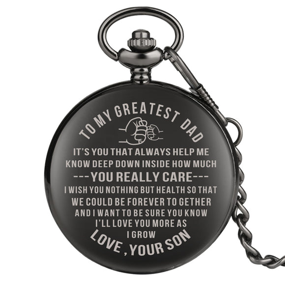 To My Greatest Dad Watch